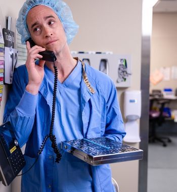 Using software to integrate scheduling with instrument tracking in the sterile processing department and/or operating room. 